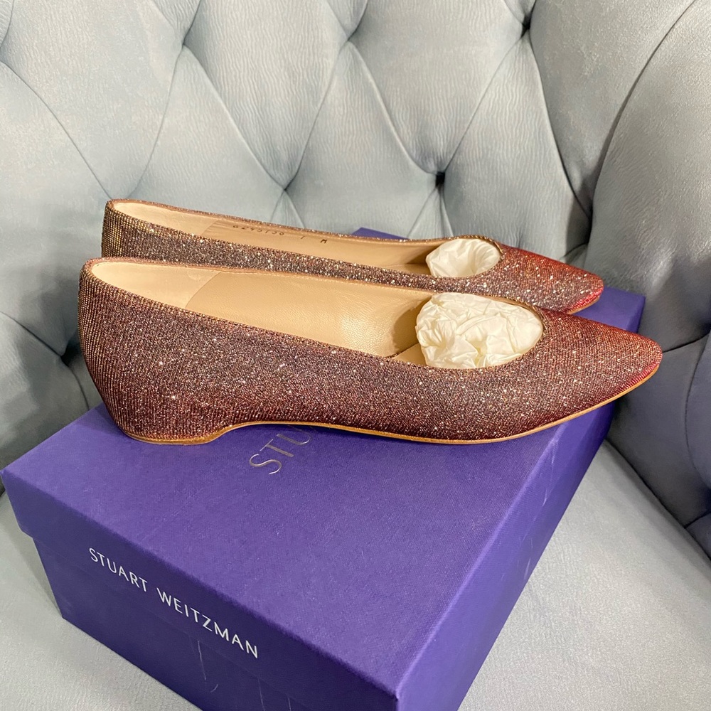 Stuart Weitzman Flats Size Us7 - image 1